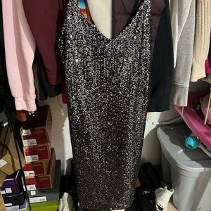 Sequin Evening Dress